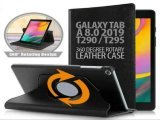 CASE ALL MEREK TABLET  CASE ROTARY 360° BAHAN KULIT JERUK